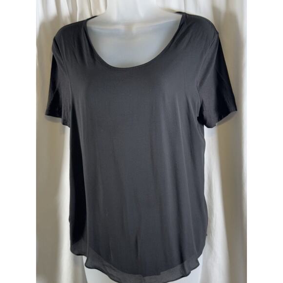 Ann Taylor LOFT Short Sleeves Media T Shirt Blue S Minimalist 72-36 - Picture 12 of 13